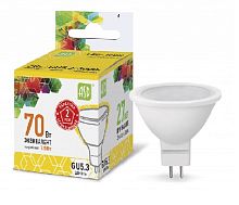 Лампа светодиодная ASD Standart JCDR Софит GU5.3 220В 7,5Вт 675Лм 3000К 50х52мм картинка 